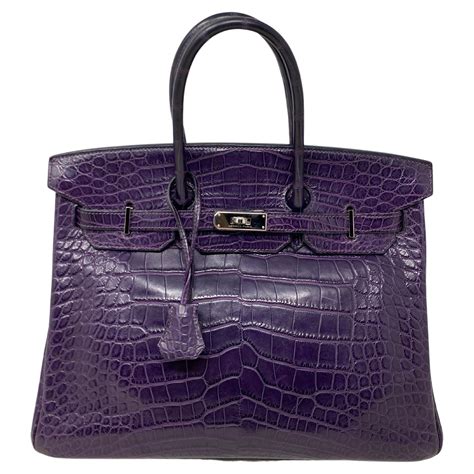 hermes bag amethyst|hermes purple leather.